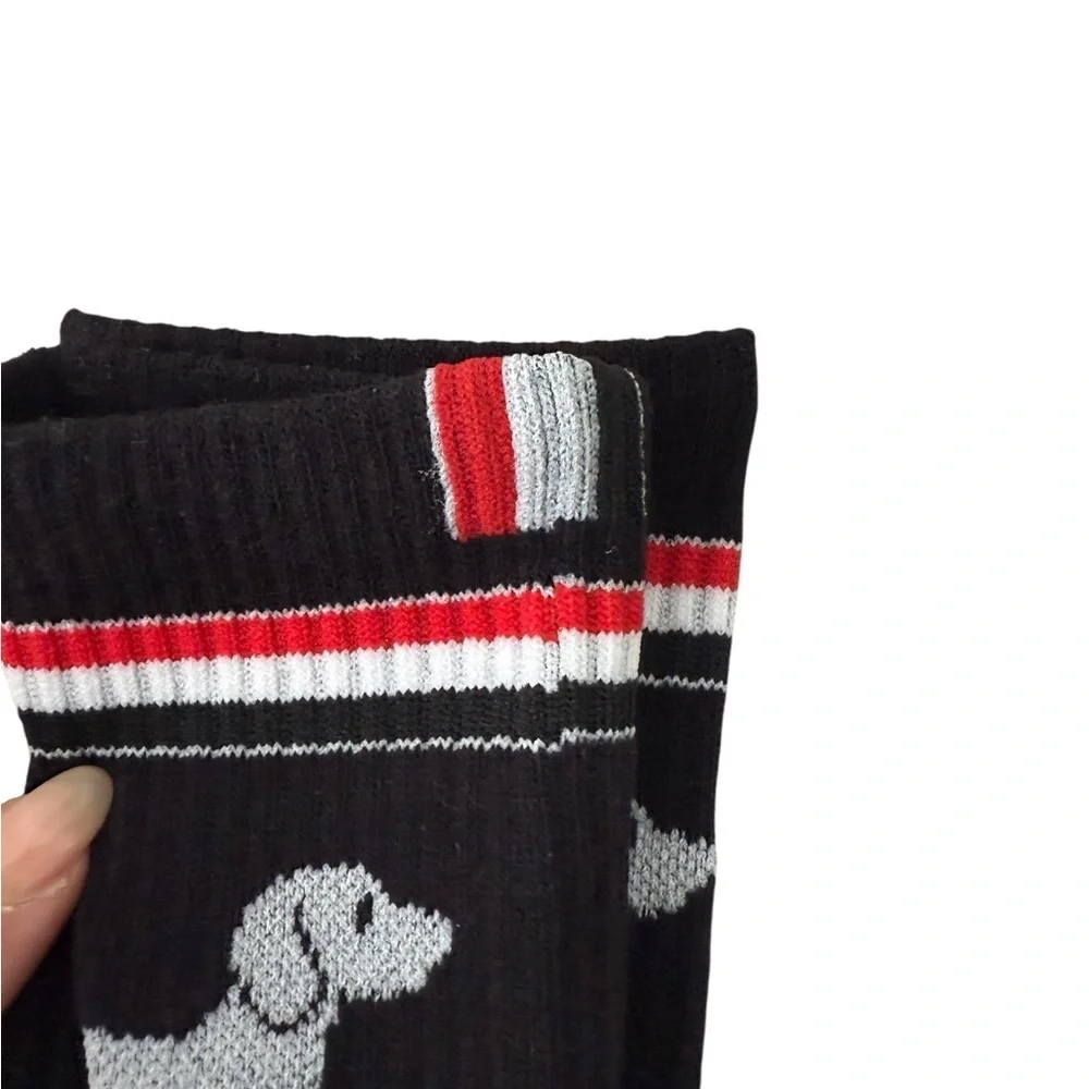 NWT Dachshund Dog Socks Gray, White, and Black Socks Pack of 3